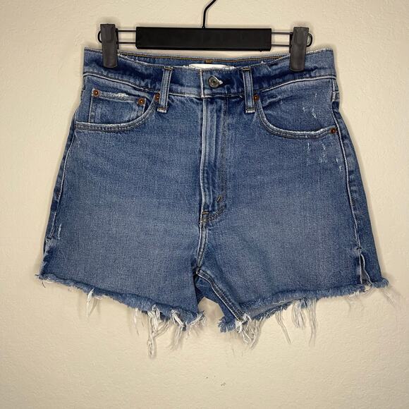 Abercrombie The 4" Mom Short High-rise Size 26/2 - Picture 1 of 5